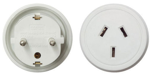 Jackson Travel Adapter EUROPE, BALI & More PTA8810