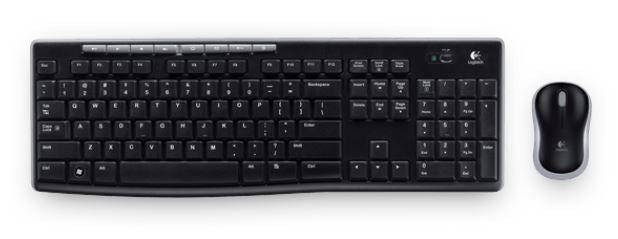 Logitech Wireless Combo MK270r - Keyboard and Mouse Set