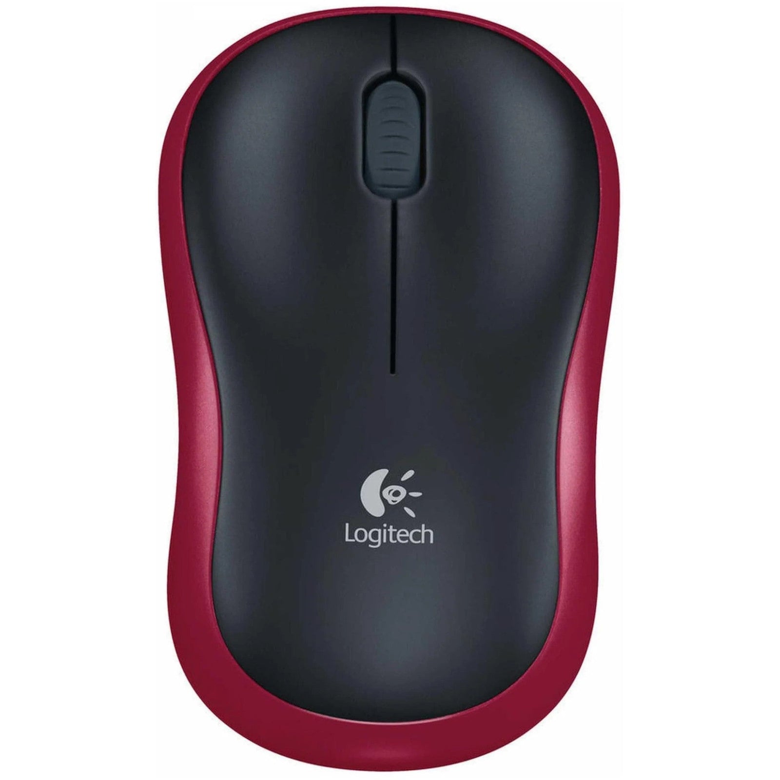 Logitech Mouse M185 Wireless Red