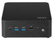 MSI Cubi NUC 1M-016BAU miniPC Barebone, Black, Core 5-120U/Up to DDR5/2*M.2/2*HDMI/2*TBT/2*LAN/Wifi6