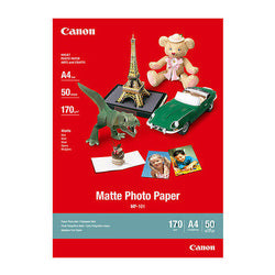 CANON MATTE PHOTO PAPER MP-101 A4 170GSM 50 SHEETS