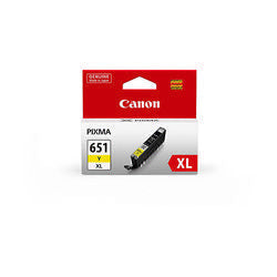 Canon CLI-651XLY Yellow ink Cartridge