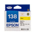 EPSON T1384 (138) H/Y YELLOW INK CARTRIDGE - 420 PAGES