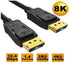 8ware Ultra 8K Display Port Cable  Male to Male 3M