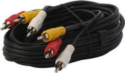 Daichi 3 x RCA M-M AV Lead 3M Audio Video Lead