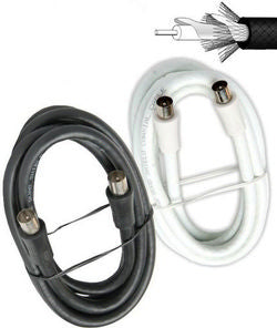 Daichi Antenna Flylead White 3m M-M