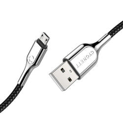 Cygnett Armoured Micro USB to USB-A Braided Black 2m