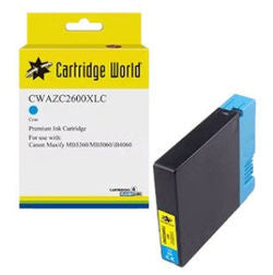 Cartridge World Canon PGI-2600XL Cyan Ink Cartridge 1500 pages PGI2600XL