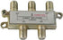 Daichi FS104 F-Type 4 Way Splitter
