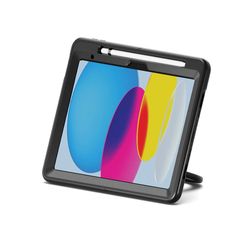 Cygnett iPad Case A16 / 10th Gen Rugged Case HandStrap, Pen Holder