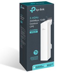 TP-Link CPE220 2.4GHz 300Mbps 12dBi Outdoor CPE Access Point