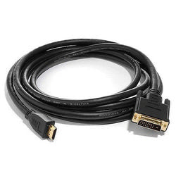 8Ware High Speed HDMI to DVI-D Cable Male-Male 3m ~CBAT-HDMIDVID-MM-3