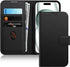 JETech Wallet Case For iPhone 15 - Black