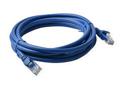 8Ware Cat 6a UTP Ethernet Cable, Snagless - 5m Blue