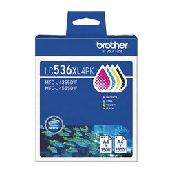 Brother LC-536XL BCMY Pack