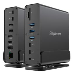 Simplecom CHT815 laptop 15 in 1 Multiport Docking Station