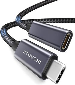 Stouchi USB-C Extension Cable 1M Black