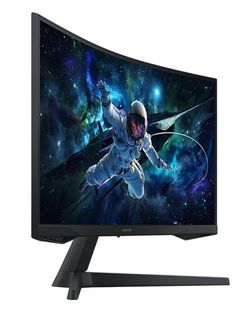 Samsung Odyssey G55C 27 QHD Curved Gaming Monitor 3YW