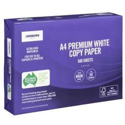 PAPER REAM J.BURROWS A4 80GSM