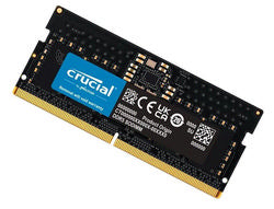 Crucial 8GB (1x8GB) DDR5 SODIMM 5600MHz C46 1.1V Notebook Laptop Memory