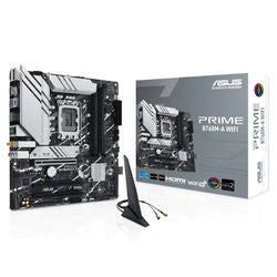 ASUS PRIME B760M-A WiFi mATX Motherboard Intel 14th Gen LGA1200 DDR5