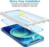 JETech iPhone 12 / 12 PRO Tempered Glass Screen Protectors