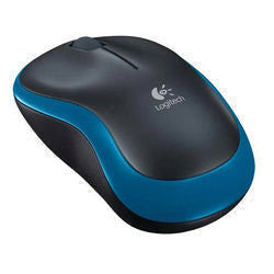 Logitech M185 Blue Wireless Mouse for Windows