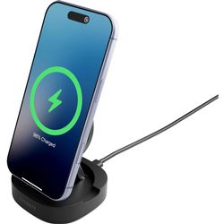 Cygnett ChargeBase Qi2.0 Magnetic Wireless Charger Black