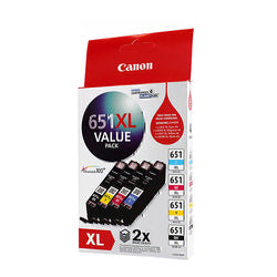 Canon CLI651XL Ink Value Pack