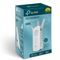 TP-Link RE450 AC1750 Wi-Fi Range Extender 2.4GHz@450Mbps, 5GHz@1300Mbps