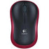 Logitech Mouse M185 Wireless Red