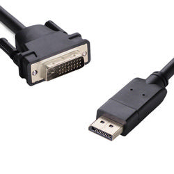 8ware DisplayPort DP to DVI-D 2m Cable Male to Male
