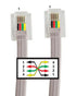 Telephone Line Cord RJ12 10M Grey