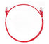 8ware CAT6 Ultra Thin Slim Cable 0.5m / 50cm - Red Color Premium RJ45