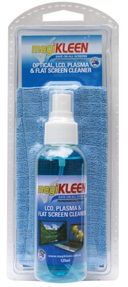 MagiKleen  LCD Plasma Flatscreen Cleaner 125ml with Cloth