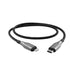 CYGNETT Armoured Lightning to USB-C Cable 1M Black