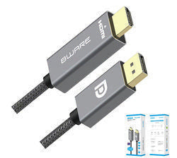8ware 1m DP to HDMI Male to Male Cable Retail Pack 1080P