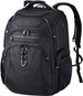 Backpack Laptop Kroser 18.4inch  Black Heavy Duty