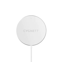 Cygnett ChargePuck Magnetic Charger White Qi2.0