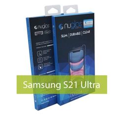 Nuglas Premium Samsung Galaxy S21 Ultra Tempered Glass Screen Protector