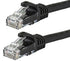 8Ware Cat 6a UTP Ethernet Cable Snagless - 0.5m (50cm) Black