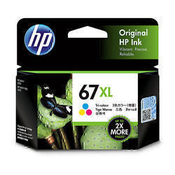 HP #67XL TRI COL INK 3YM58AA
