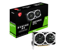 MSI GeForce GTX 1650 D6 VENTUS XS OCV3 1620 MHz / 12 Gbps GDDR6