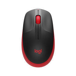 Logitech Mouse M190 Wireless Mouse RED