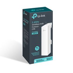 TP-Link CPE210 2.4GHz 300Mbps 9dBi Outdoor CPE Access Point 27dBm 5km Passive PoE MIMO antenna