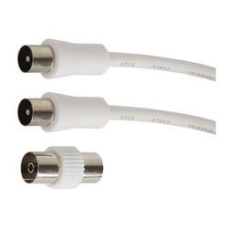 Daichi Antenna Flylead White with Adapter 10M