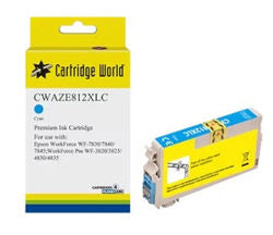 Cartridge World Epson 812XL Cyan Cartridge 1100 Pages