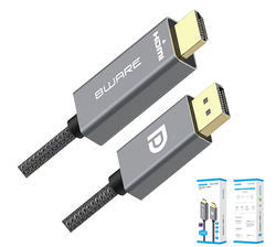 8ware 1m DP to HDMI Male to Male Cable Retail Pack 1080P