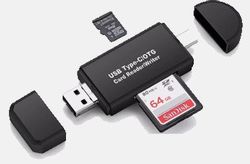 USB 3-1 USB-C - USB MICRO - USB 2.0 Card Reader