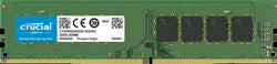 Crucial 4GB DDR4 UDIMM 2666MHz CL19 1.2V Unbuffered Single Stick Desktop PC Memory